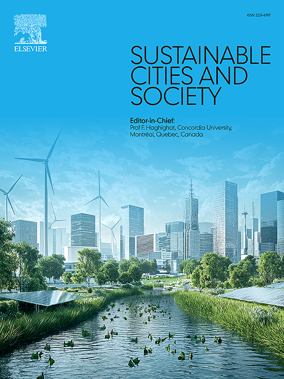 Sustainable Cities and Society journal cover